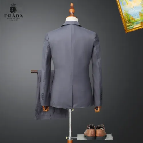 Replica Prada Tracksuits Long Sleeved For Men #1395638 $92.00 USD for Wholesale