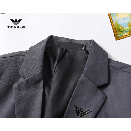 Replica Armani Tracksuits Long Sleeved For Men #1395677 $92.00 USD for Wholesale