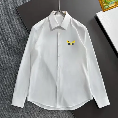 Fendi Shirts Long Sleeved For Unisex #1395749 $40.00 USD, Wholesale Replica Fendi Shirts