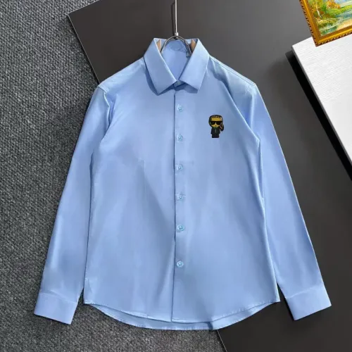Fendi Shirts Long Sleeved For Unisex #1395771 $40.00 USD, Wholesale Replica Fendi Shirts