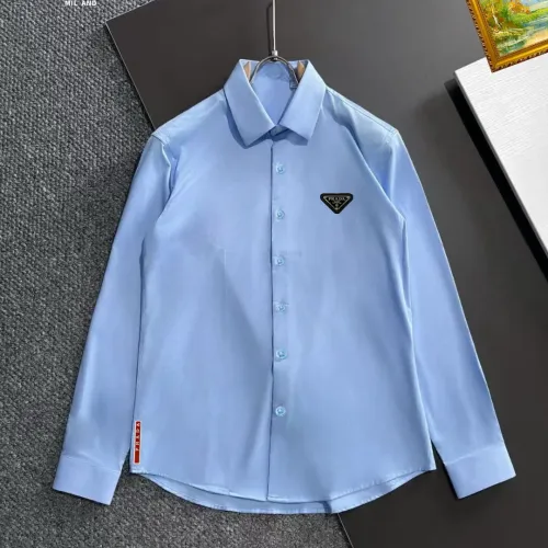 Prada Shirts Long Sleeved For Unisex #1395774 $40.00 USD, Wholesale Replica Prada Shirts