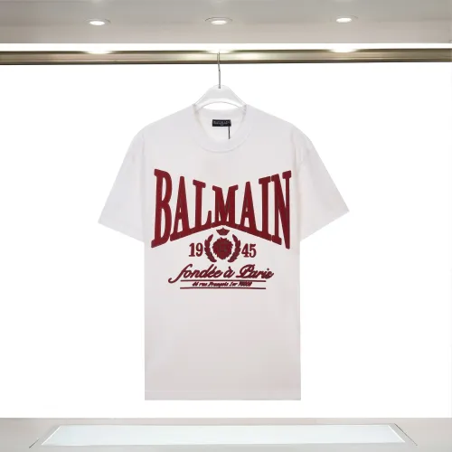 Balmain T-Shirts Short Sleeved For Unisex #1395882 $32.00 USD, Wholesale Replica Balmain T-Shirts