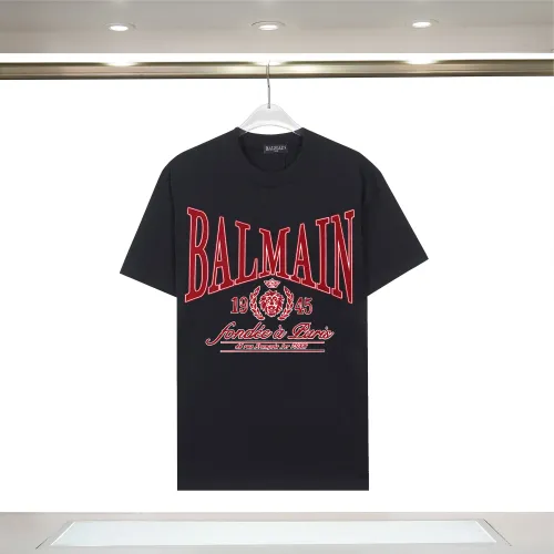 Balmain T-Shirts Short Sleeved For Unisex #1395884 $32.00 USD, Wholesale Replica Balmain T-Shirts
