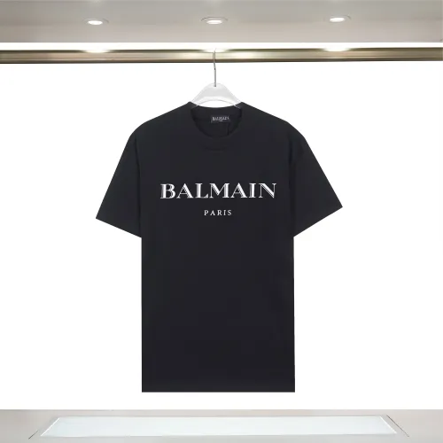 Balmain T-Shirts Short Sleeved For Unisex #1395886 $32.00 USD, Wholesale Replica Balmain T-Shirts