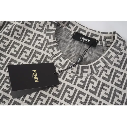 Replica Fendi T-Shirts Short Sleeved For Unisex #1395931 $29.00 USD for Wholesale