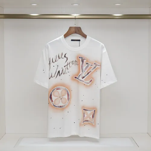 Louis Vuitton LV T-Shirts Short Sleeved For Unisex #1395938 $36.00 USD, Wholesale Replica Louis Vuitton LV T-Shirts