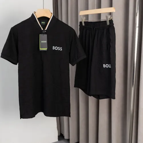 Boss Tracksuits Short Sleeved For Men #1395950 $64.00 USD, Wholesale Replica Boss Tracksuits
