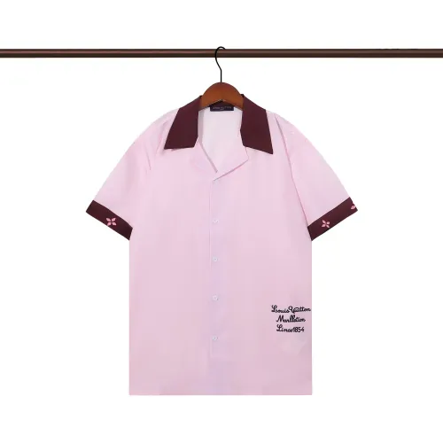 Louis Vuitton LV Shirts Short Sleeved For Men #1395953 $36.00 USD, Wholesale Replica Louis Vuitton LV Shirts