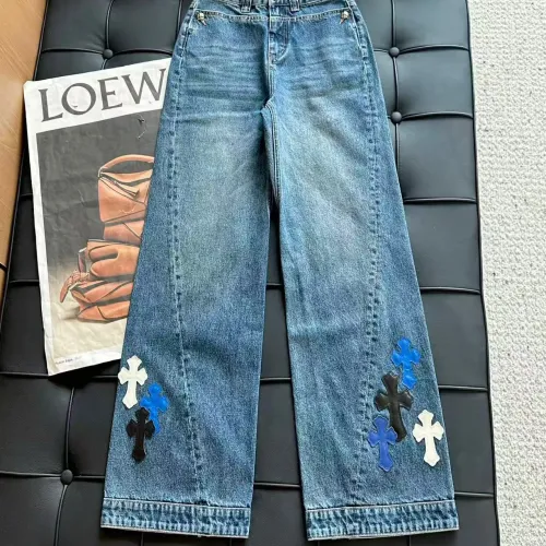 Chrome Hearts Jeans For Women #1395965 $96.00 USD, Wholesale Replica Chrome Hearts Jeans