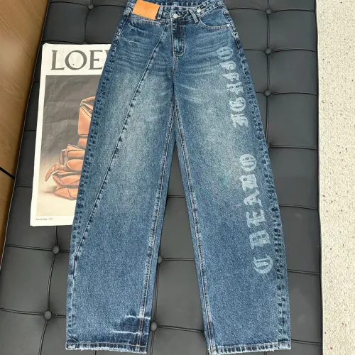 Chrome Hearts Jeans For Women #1395966 $80.00 USD, Wholesale Replica Chrome Hearts Jeans