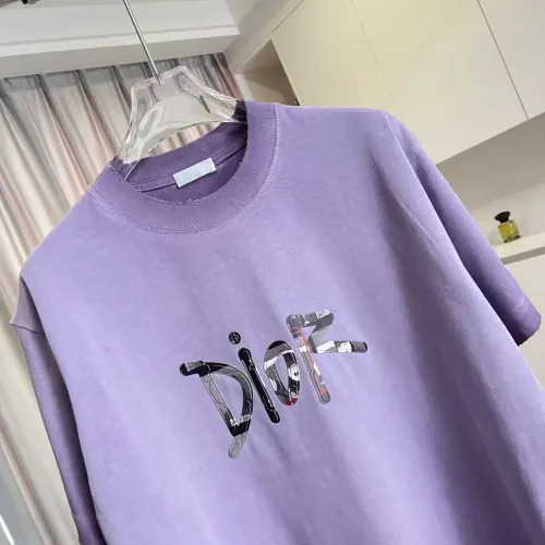 Replica Christian Dior T-Shirts Short Sleeved For Unisex #1395978 $45.00 USD for Wholesale