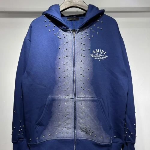 Amiri Hoodies Long Sleeved For Men #1396036 $52.00 USD, Wholesale Replica Amiri Hoodies