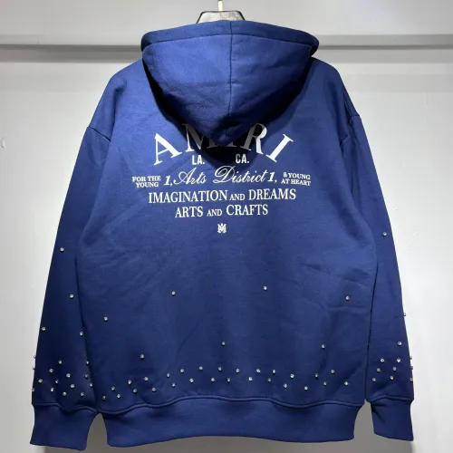 Replica Amiri Hoodies Long Sleeved For Men #1396036 $52.00 USD for Wholesale