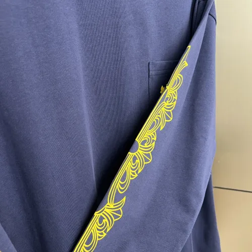 Replica Chrome Hearts T-Shirts Long Sleeved For Unisex #1396038 $45.00 USD for Wholesale