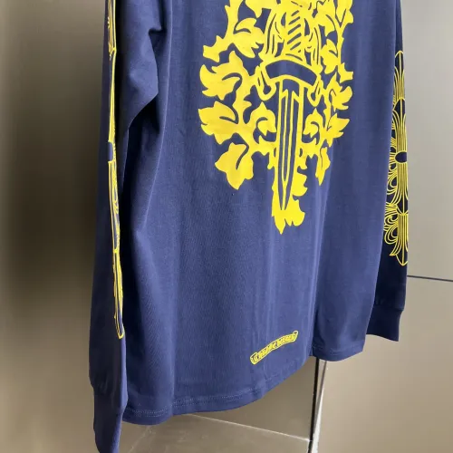 Replica Chrome Hearts T-Shirts Long Sleeved For Unisex #1396038 $45.00 USD for Wholesale