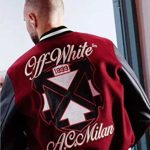 Replica Off-White Jackets Long Sleeved For Unisex #1396039 $98.00 USD for Wholesale
