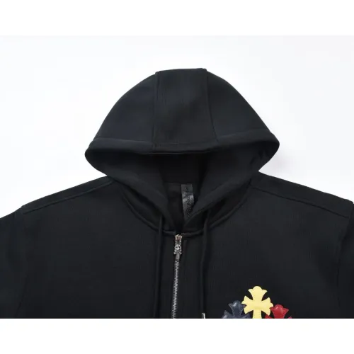 Replica Chrome Hearts Jackets Long Sleeved For Unisex #1396041 $92.00 USD for Wholesale