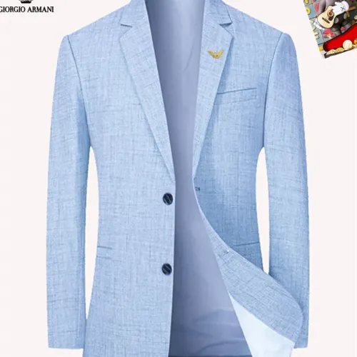 Armani Jackets Long Sleeved For Men #1396100 $68.00 USD, Wholesale Replica Armani Jackets