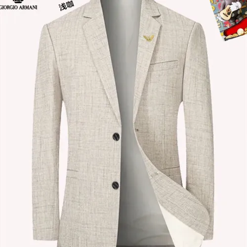 Armani Jackets Long Sleeved For Men #1396102 $68.00 USD, Wholesale Replica Armani Jackets