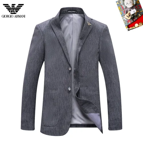 Armani Jackets Long Sleeved For Men #1396104 $68.00 USD, Wholesale Replica Armani Jackets