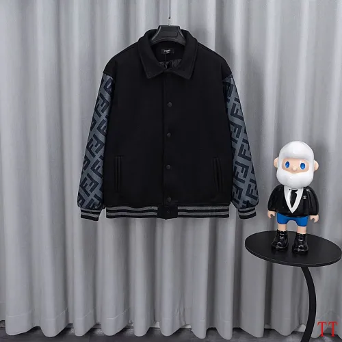 Fendi Jackets Long Sleeved For Men #1396221 $85.00 USD, Wholesale Replica Fendi Jackets
