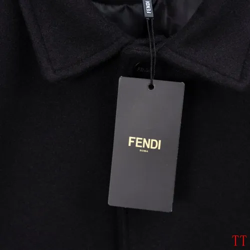 Replica Fendi Jackets Long Sleeved For Men #1396221 $85.00 USD for Wholesale