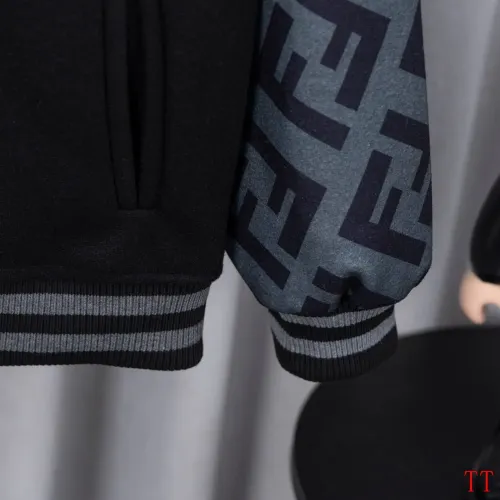 Replica Fendi Jackets Long Sleeved For Men #1396221 $85.00 USD for Wholesale
