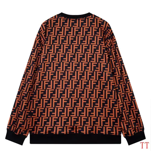 Replica Fendi Hoodies Long Sleeved For Men #1396255 $39.00 USD for Wholesale