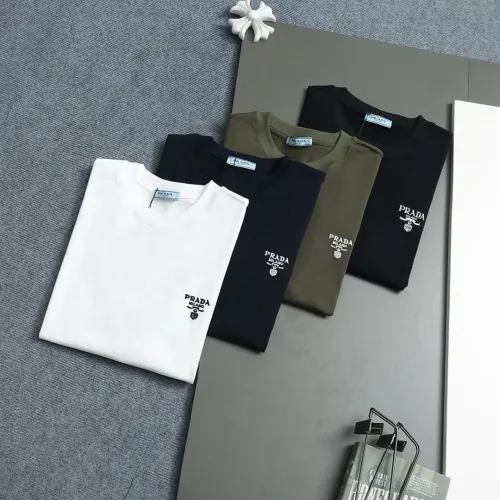 Replica Prada T-Shirts Short Sleeved For Unisex #1396272 $40.00 USD for Wholesale