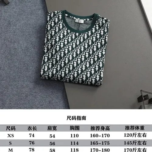 Replica Christian Dior T-Shirts Short Sleeved For Unisex #1396281 $40.00 USD for Wholesale