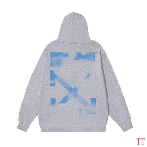 Off-White Hoodies Long Sleeved For Unisex #1396285 $52.00 USD, Wholesale Replica Off-White Hoodies