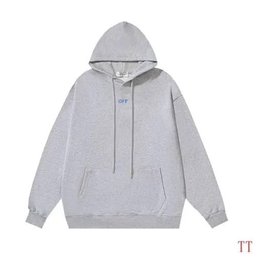 Replica Off-White Hoodies Long Sleeved For Unisex #1396285 $52.00 USD for Wholesale