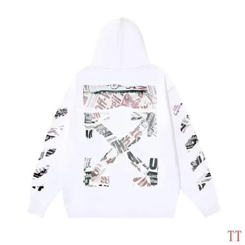 Off-White Hoodies Long Sleeved For Unisex #1396289 $52.00 USD, Wholesale Replica Off-White Hoodies