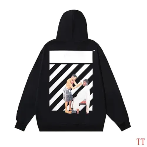 Off-White Hoodies Long Sleeved For Unisex #1396296 $52.00 USD, Wholesale Replica Off-White Hoodies