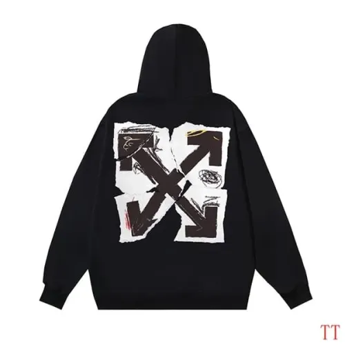 Off-White Hoodies Long Sleeved For Unisex #1396304 $52.00 USD, Wholesale Replica Off-White Hoodies