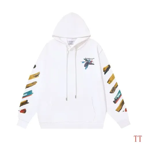 Off-White Hoodies Long Sleeved For Unisex #1396308 $52.00 USD, Wholesale Replica Off-White Hoodies