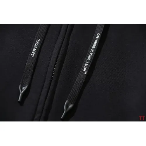 Replica Off-White Hoodies Long Sleeved For Unisex #1396312 $60.00 USD for Wholesale