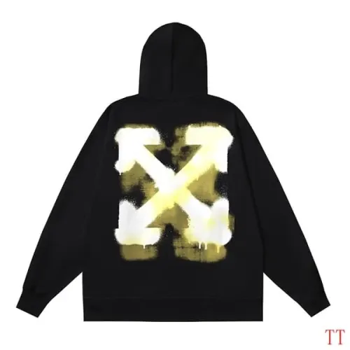 Off-White Hoodies Long Sleeved For Unisex #1396313 $60.00 USD, Wholesale Replica Off-White Hoodies