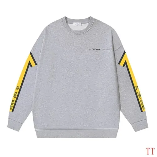 Replica Off-White Hoodies Long Sleeved For Unisex #1396322 $45.00 USD for Wholesale