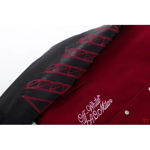 Replica Off-White Jackets Long Sleeved For Unisex #1396329 $98.00 USD for Wholesale