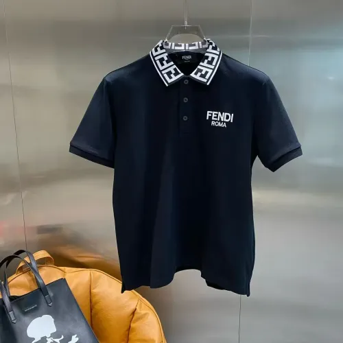 Fendi T-Shirts Short Sleeved For Men #1396355 $42.00 USD, Wholesale Replica Fendi T-Shirts