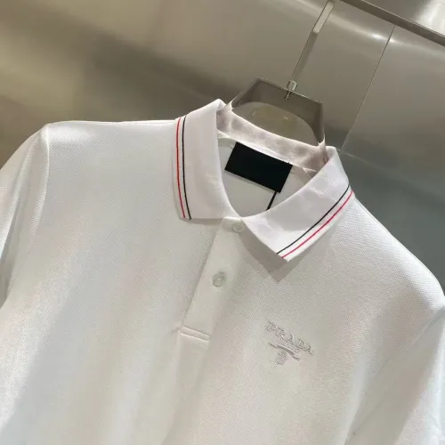 Replica Prada T-Shirts Short Sleeved For Men #1396357 $42.00 USD for Wholesale