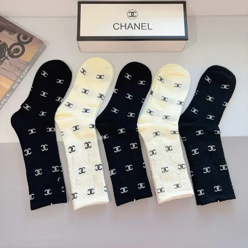Replica Chanel Socks #1396402 $29.00 USD for Wholesale