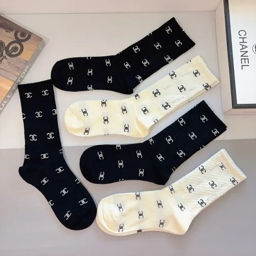 Replica Chanel Socks #1396402 $29.00 USD for Wholesale