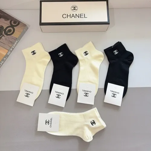 Replica Chanel Socks #1396404 $29.00 USD for Wholesale