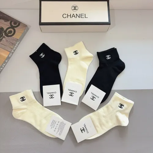 Replica Chanel Socks #1396404 $29.00 USD for Wholesale