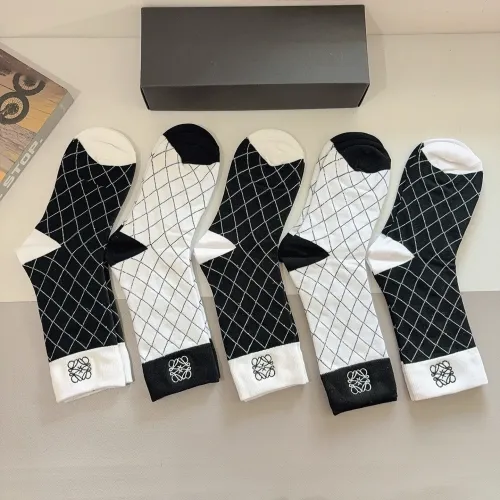 Replica LOEWE Socks #1396411 $29.00 USD for Wholesale