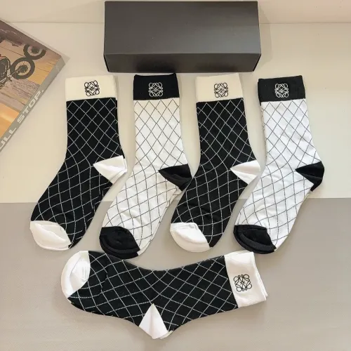 Replica LOEWE Socks #1396411 $29.00 USD for Wholesale