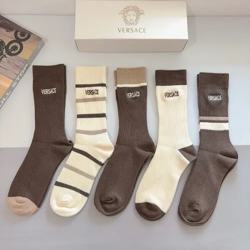 Versace Socks #1396417 $29.00 USD, Wholesale Replica Versace Socks