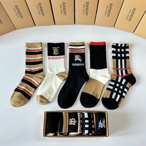 Burberry Socks #1396422 $29.00 USD, Wholesale Replica Burberry Socks